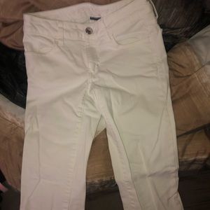 AE White Super Stretch Jegging